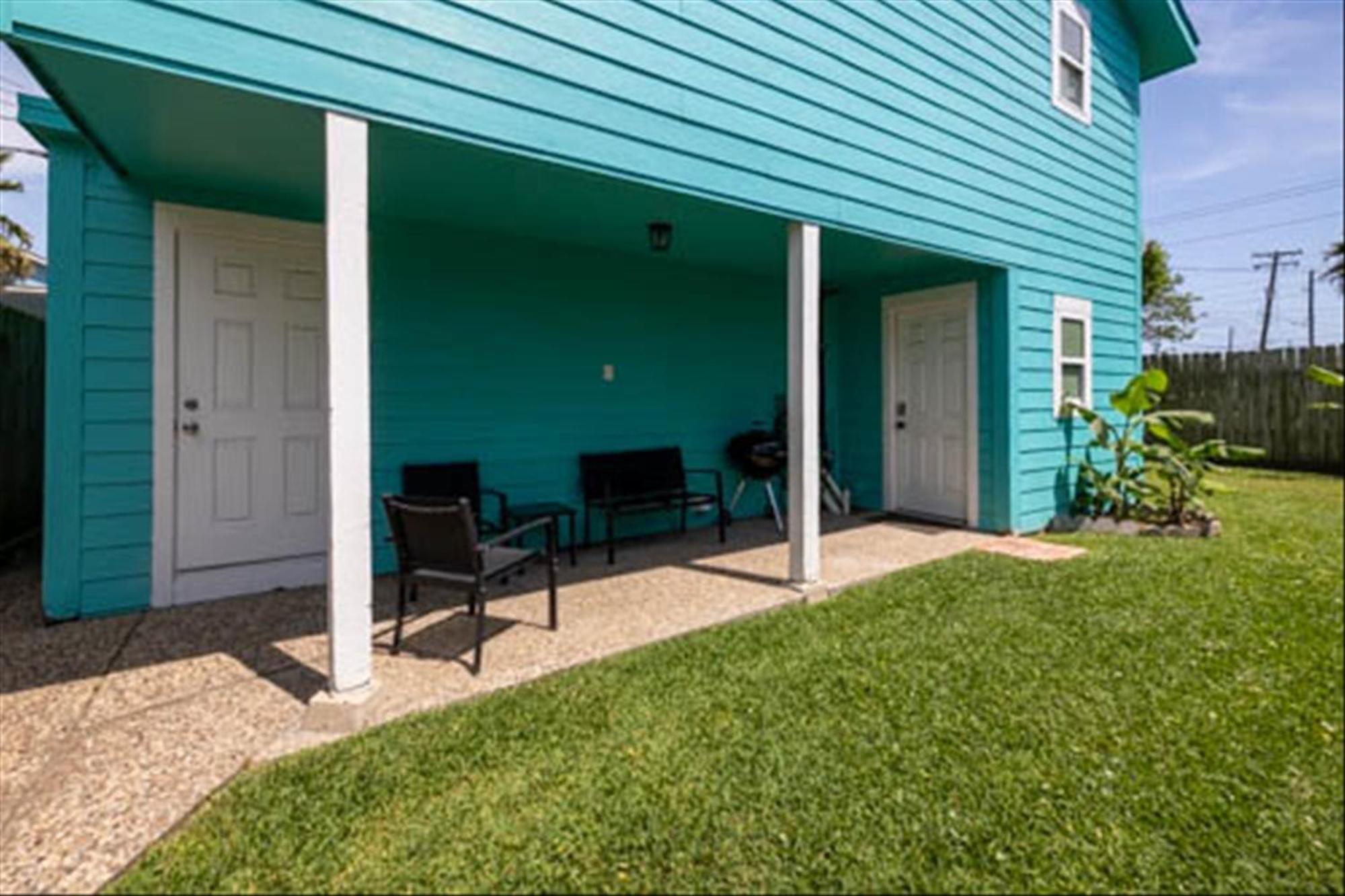 Nr Beach Pier Oasis Game Tables Yard Bbq Galveston Extérieur photo